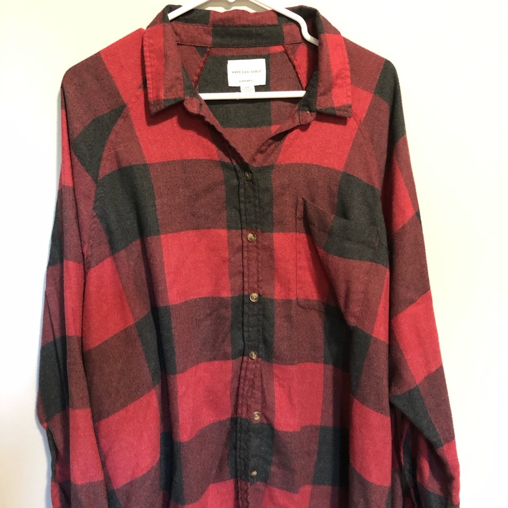 America Eagle Women oversized flannel Size: L